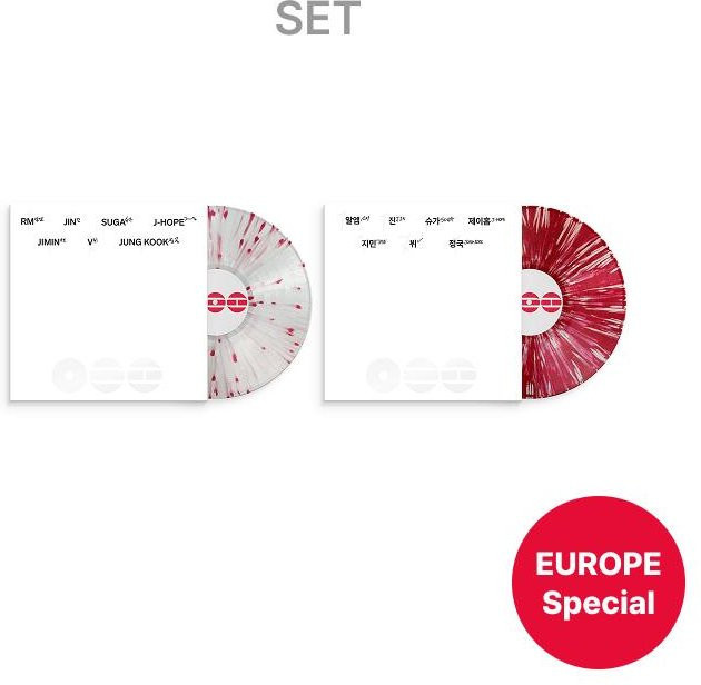 BTS ARIRANG Deluxe-Vinyl Set Limited Edition 10. Album Collection in Weiß - Bild 1