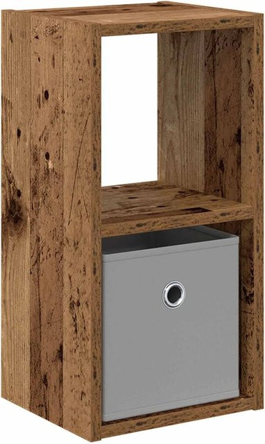 vidaXL Nachttisch aus Altholz in Braun, modern, B/T/H: 25,5 x 22 x 49,5 cm - Bild 1