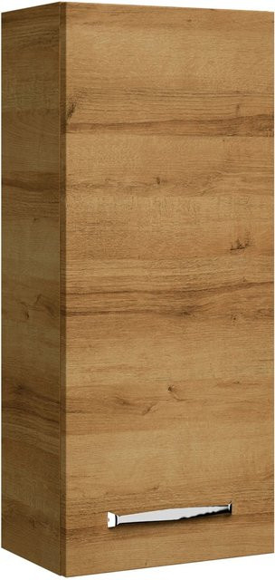 Pelipal Bad-Hängeschrank Trentino Riviera Eiche Braun mit Soft-Close-Türen und Regalböden, Breite: 30 cm, Höhe: 70 cm - Bild 1
