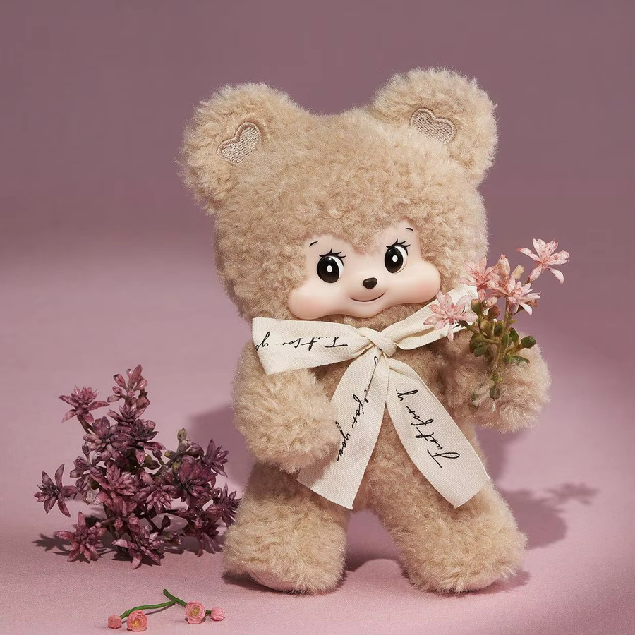 TOPTOY Pezzy Bear's Gift Handmade Level Series Blind Box, Vinyl Plüschbär Puppe Pendent - Bild 1