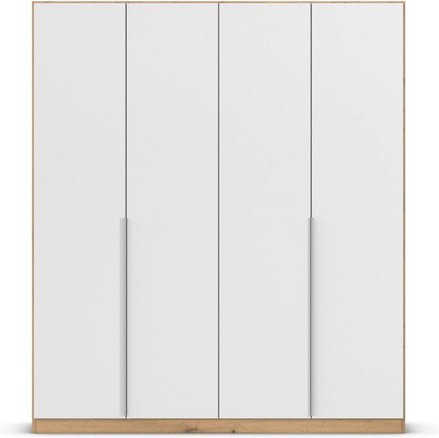 Rauch Orange Drehtürenschrank Alabama in Weiß und Eiche Artisan mit integrierten Schubladen, B/T/H: 181 x 54 x 210 cm - Bild 1