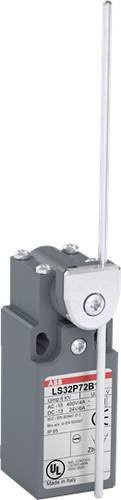 ABB LS33P72B11 Positionsschalter mit Kuppenstößel, 10A, IP65, Grau - Bild 1