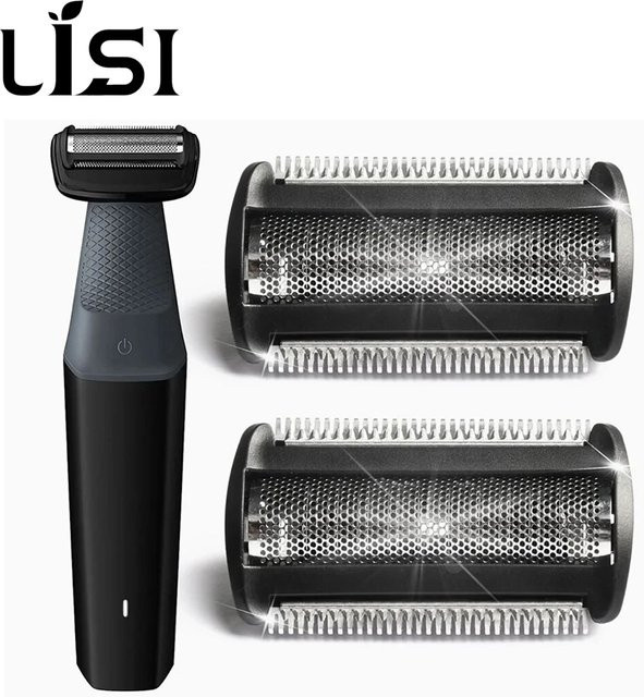 LISI BG2000 Ersatzkopf für Philips Norelco Bodygroom Serie 7000 BG7030 BG7040 BG5025 BG2030 BG2040 Barttrimmer in Schwarz - Bild 1