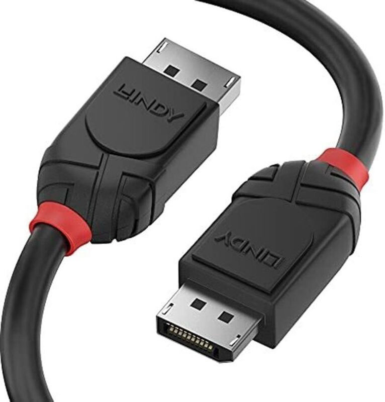Lindy DisplayPort Anschlusskabel Schwarz, Länge: 0,5 m - Bild 3