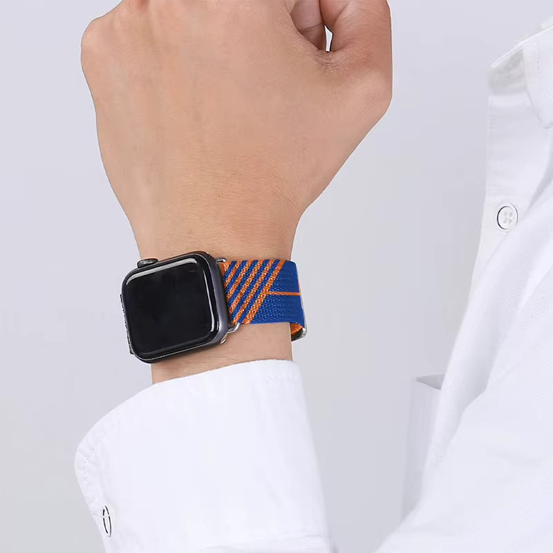 jansin Uhrenarmband, gewebtes Nylonarmband, bunt, Unisex - Bild 3