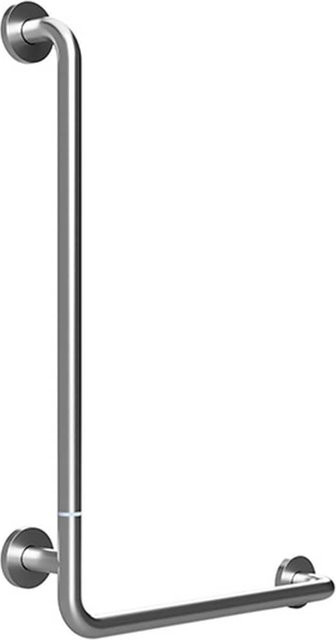 Brillantbad BELP Duschgriff links, Edelstahl gebürstet, Silber, B/T/H: 11,0 x 63,0 x 89,0 cm - Bild 1
