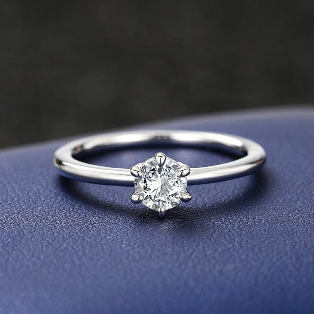 Huitan Zirkonia-Ringe, Silber, Damen - Bild 1