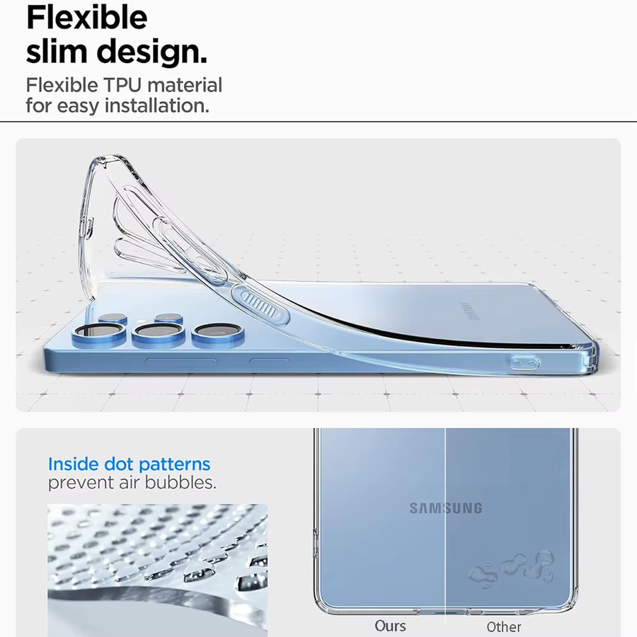Transparente Silikon Handyhülle aus weichem TPU für Samsung Galaxy S26 S25 S24 S23 S22 S21 FE Ultra Plus - Bild 3