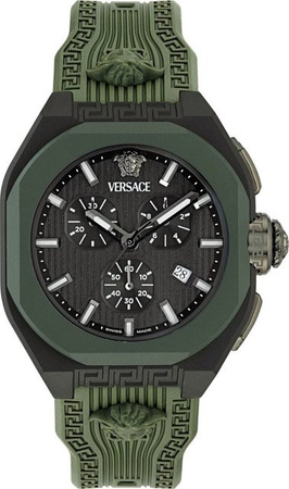 Versace V-Legend Chronograph Herrenuhr, Quarz, 44mm, 5ATM