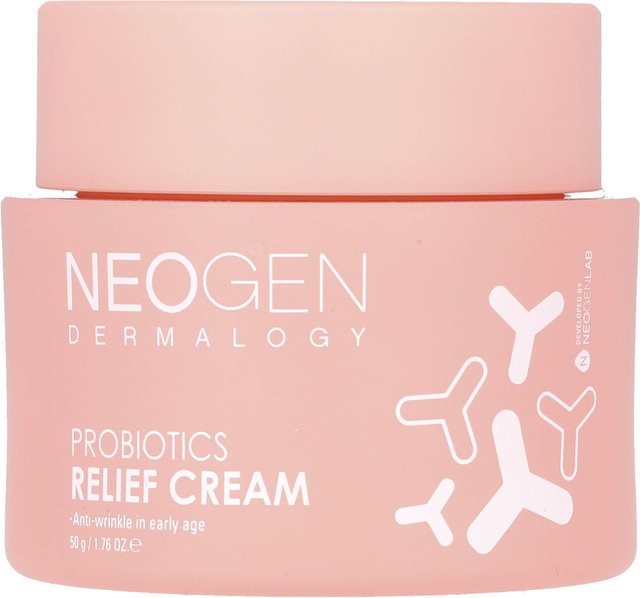 Neogen Probiotic Relief Cream, Gesichtscreme, 50 g, Peptide, Kollagen - Bild 1