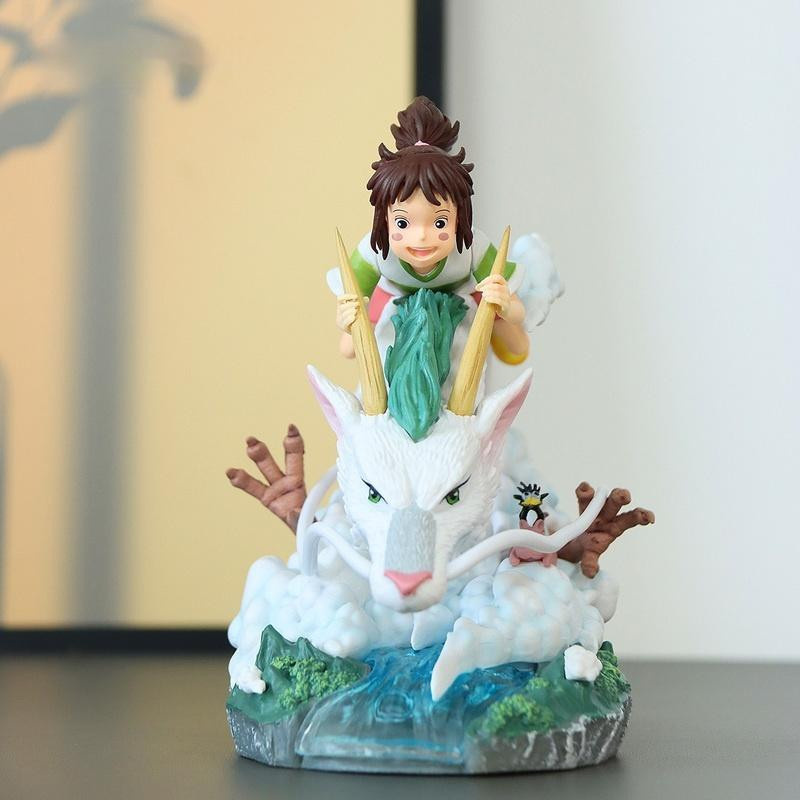 Yiran toy 1 Ogino Chihiro Und Nigihayami Kohakunushi Actionfigur Spirited Away PVC Puppe - Bild 1
