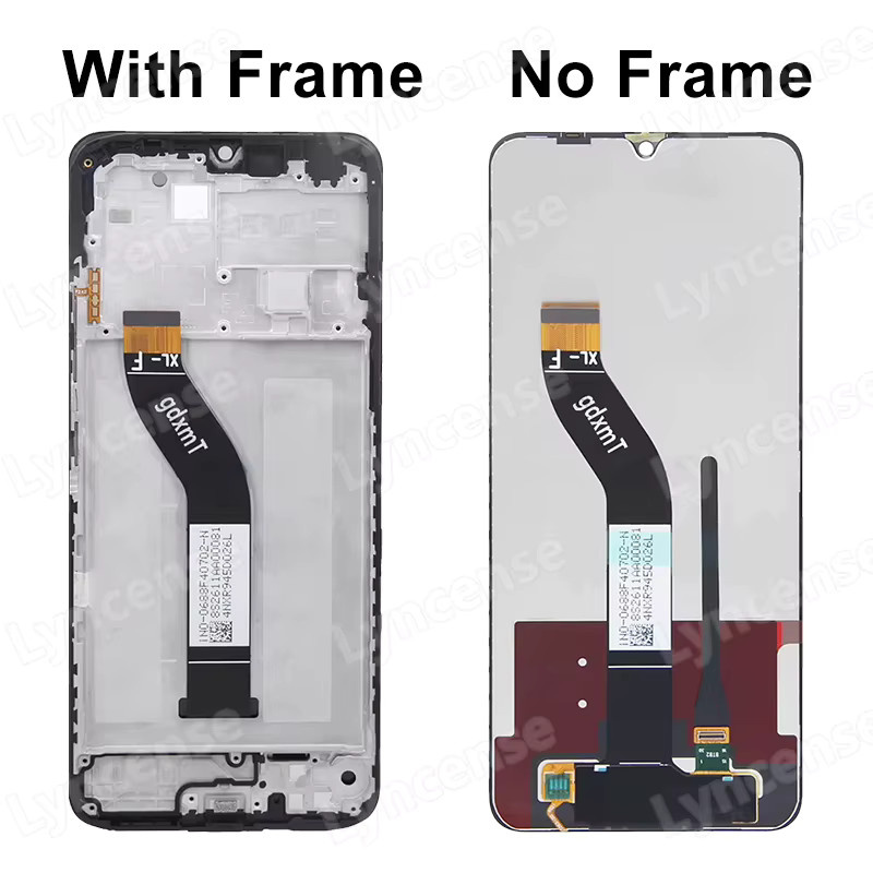Xiaomi Redmi 14C LCD Ersatz Display mit Rahmen und Touch Digitizer in Schwarz 6,88 Zoll - Bild 3