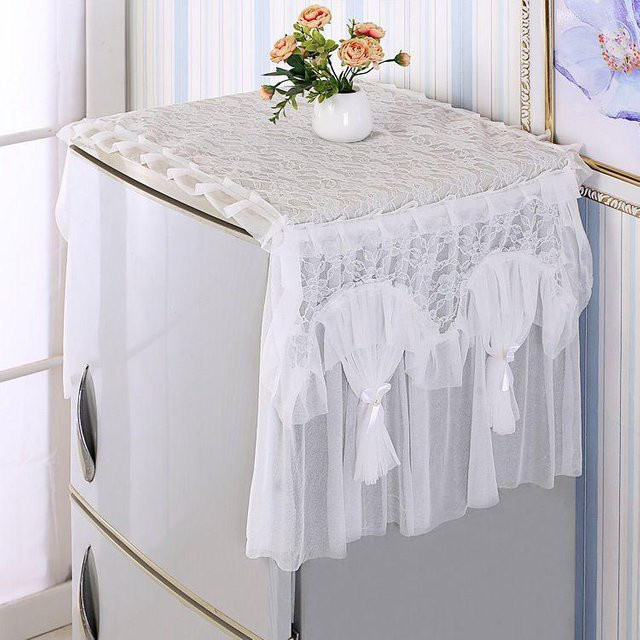 WTEMPO Staubschutz-Abdeckung für Kühlschrank und Waschmaschine in Lila, B: 55 cm, L: 160 cm - Bild 1