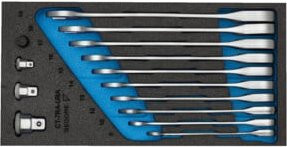 Gedore Maulschlüssel mit Ringratsche Satz 1500 CT1-7 RA im Check-Tool-Modul Multicolor - Bild 1