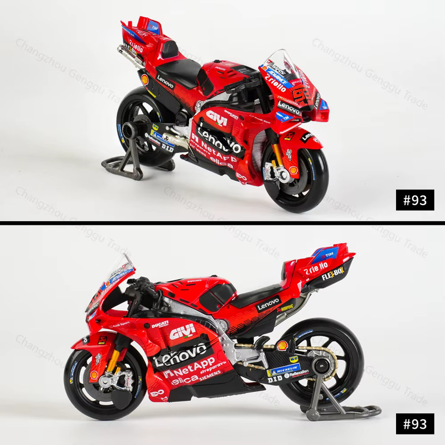 Maisto Ducati Lenovo Team 2025 GP # 93 Racing Repsol Team, Motorrad-Modell, 1:18, Metall, ab 3 Jahren - Bild 3