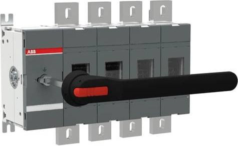 ABB Lasttrennschalter OT1000EP04P 1000A 1000V Schwarz und Grau - Bild 1