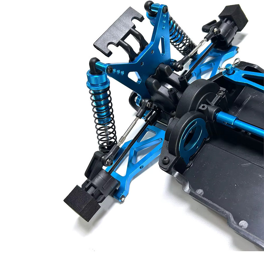 AEOLIAN TT02-B TT02B RC Modell, 1/10 Geländewagen Chassis, Metall, Blau - Bild 3