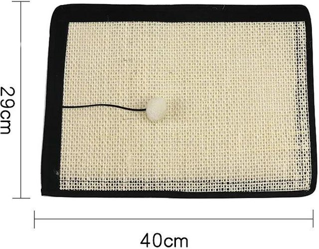 Yiran Furniture Kratzpad aus Natur Sisal als Sofa-Schutz für deine Katze - Bild 1