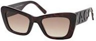 Marc Jacobs MARC 864/S Sonnenbrille, Cat Eye, Vollrand, Kunststoff, braun, Damen - Bild 1