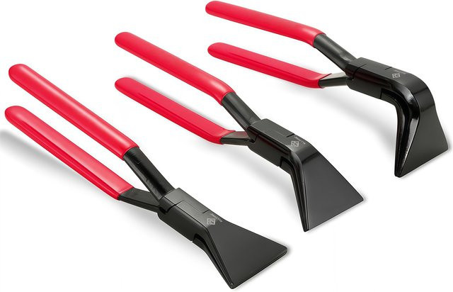 Allsome 3-teiliges Handfalzwerkzeug-Set mit Geraden, 45 Grad und 90 Grad Zangen für Bleche, ideal für Dachdecker und Klempner - Bild 1
