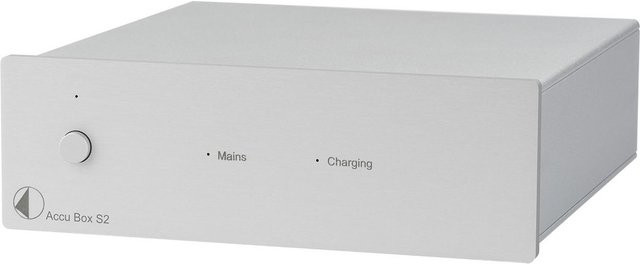 Pro-Ject Accu Box S2 USB-A Lautsprecher in Silber - Bild 1