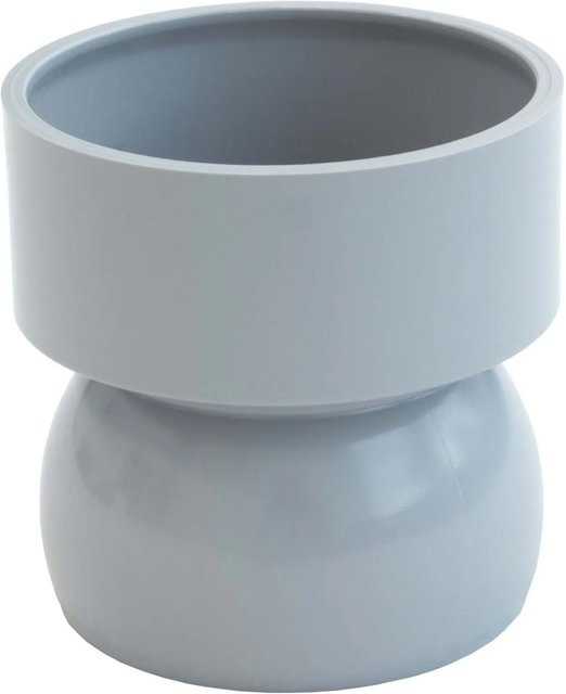 Inefa Bogenstück für Rohrbogen PVC DN 50 in Grau für die Dachentwässerung - Bild 1