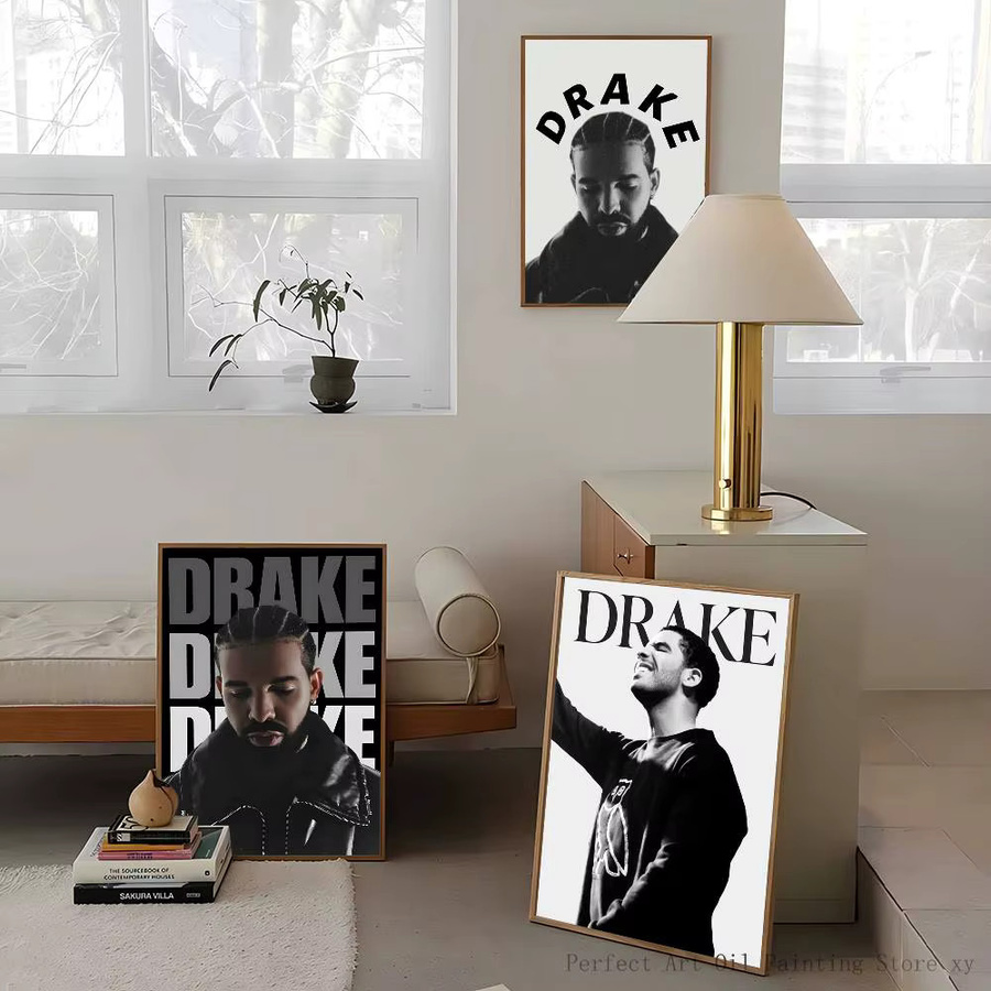 Aubrey Drake Graham Poster-Aufkleber wasserfeste Wandkunst für dein Wohnzimmer oder Schlafzimmer - Bild 4