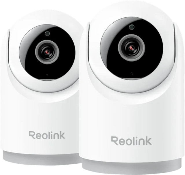 Reolink E331 Wi-Fi Überwachungskamera Doppelpack in Weiß - Bild 1