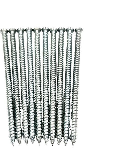 Panto Montageschraube Smart Line für Bauelemente mit Torx-Antrieb, verzinkter Stahl, Farbe: Silber, Durchmesser: 7,5 mm, Länge: 150 mm, 10er-Pack - Bild 1