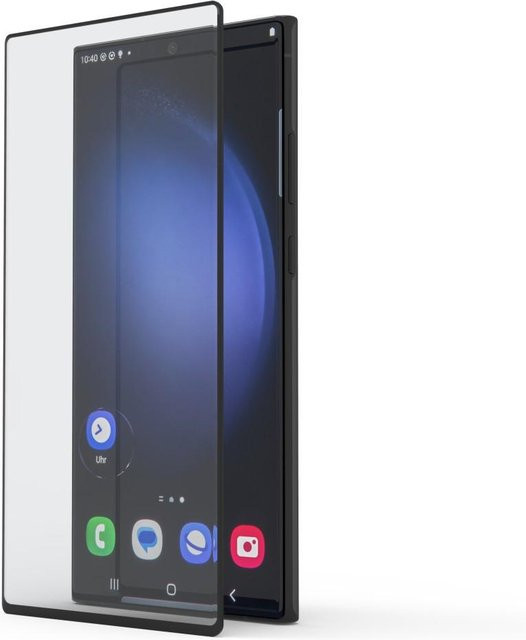 3D Full Screen Schutzglas für Samsung Galaxy S24 Ultra in Schwarz - Bild 1