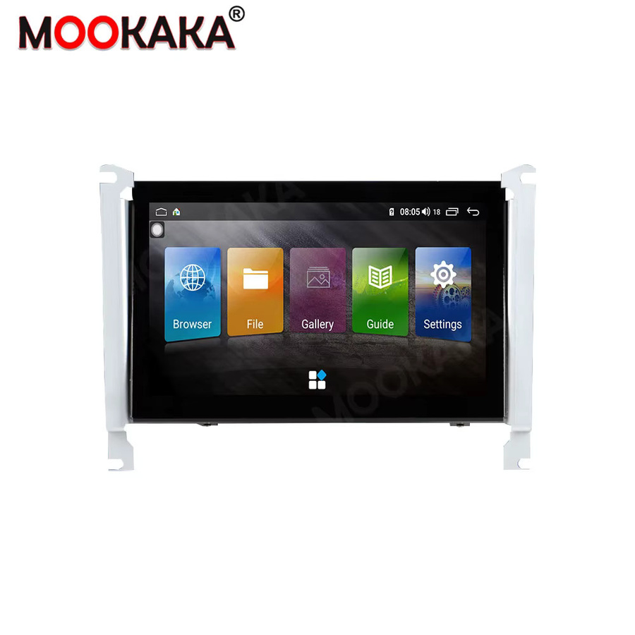 MOOKAKA Android Carplay Multimedia-Autoradio mit GPS-Navigation und Touchscreen für Jaguar XF 2008-2015, Schwarz - Bild 5
