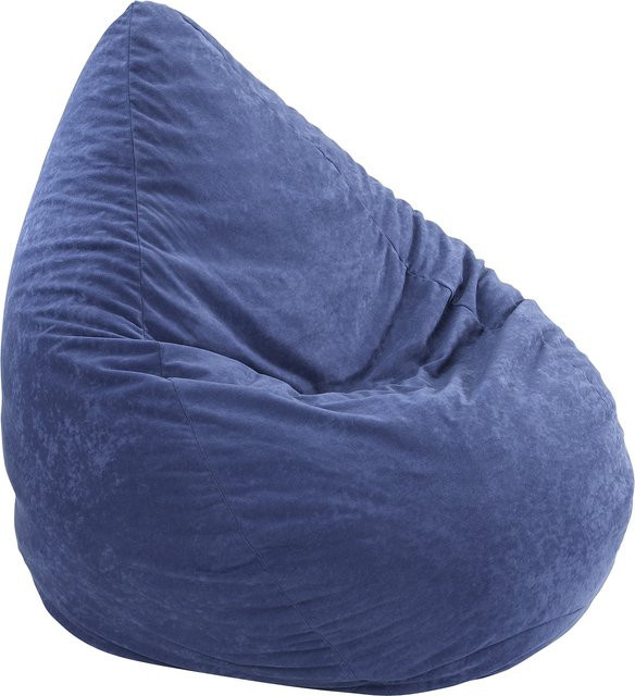 Linke Licardo Sitzsack Poly Noble in Blau, Höhe: 90 cm - Bild 1