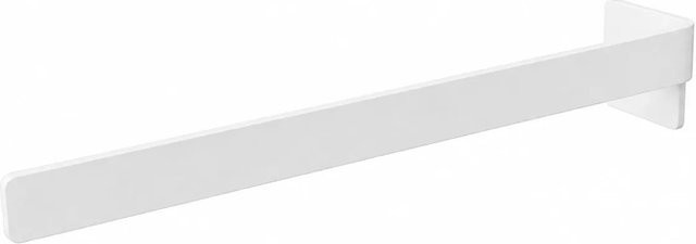 Radius Design Handtuchhalter aus Aluminium in Weiß mit Klebebefestigung - Bild 1