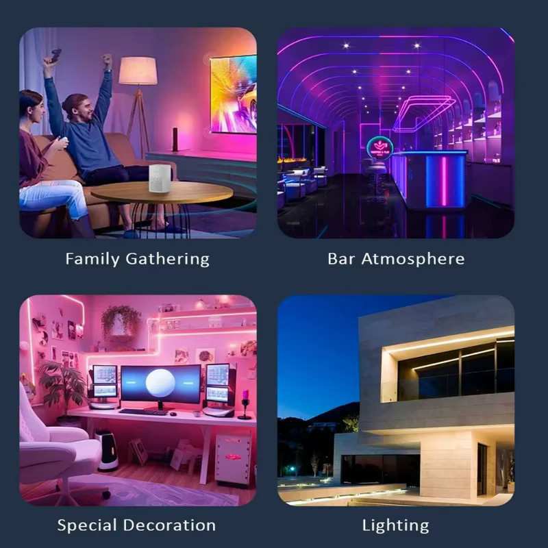 Balanx SP530E LED Controller mit WiFi, Bluetooth und RF für SK6812, WS2811 und COB 5050 Pixel, 5-24VDC, 5CH PWM mit App-, Sprach- und Fernbedienungssteuerung - Bild 3