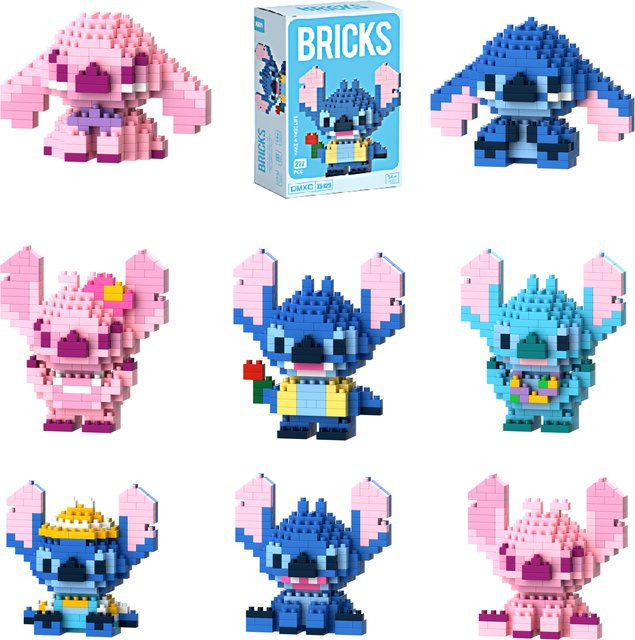 Disney Stitch, Mikro-Baustein-Bausatz, 232 Teile - Bild 1