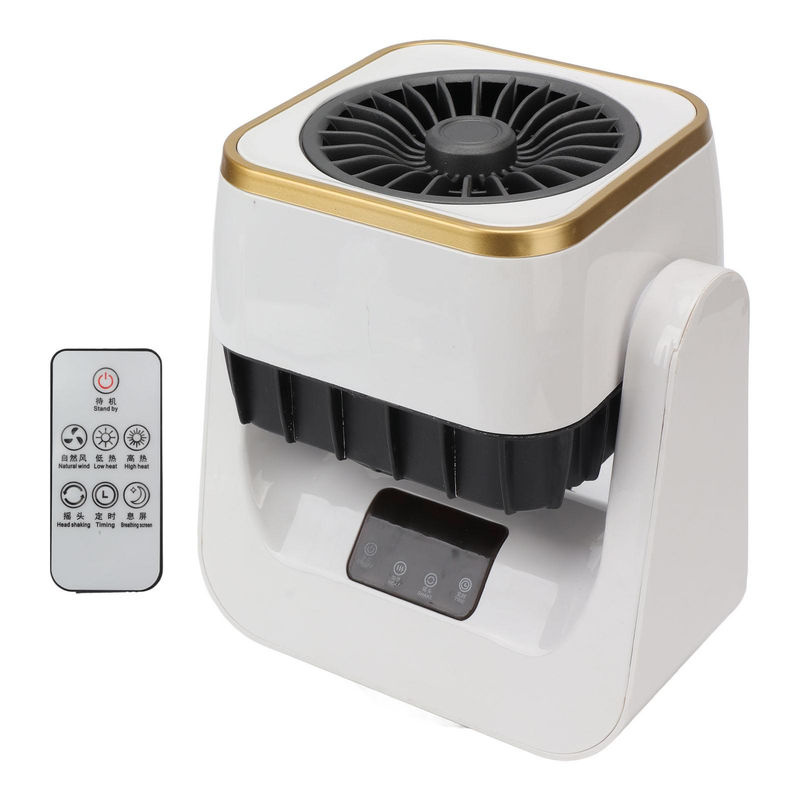 Tragbare elektrische Mini-Heizung Igeteck in Weiß mit Fernbedienung und Thermostat - Bild 5