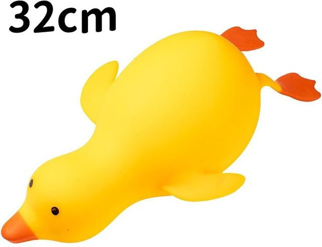 Binchi Outdoor Equipment Antistress-Quietscheente, Fidget Spielzeug, Niedliche Tiere Ente, Langsam-Rückprall Quetschspielzeug, Dekompression Dehnspielzeug - Bild 1