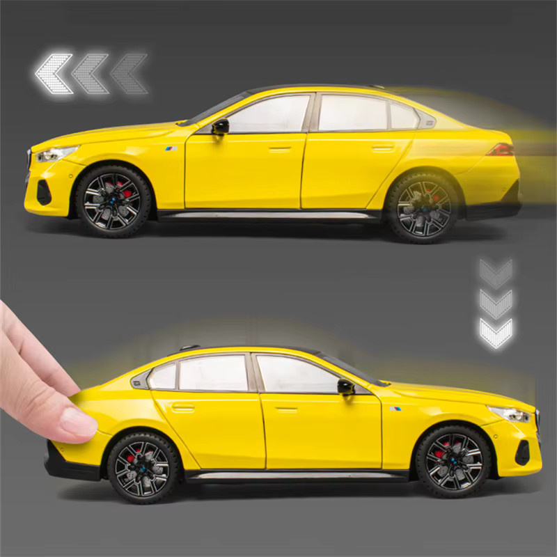 MAKEDA 530 530LI Coupe Sportwagenmodell, 5er Set, 1:24, Metall, mit Licht und Sound - Bild 5