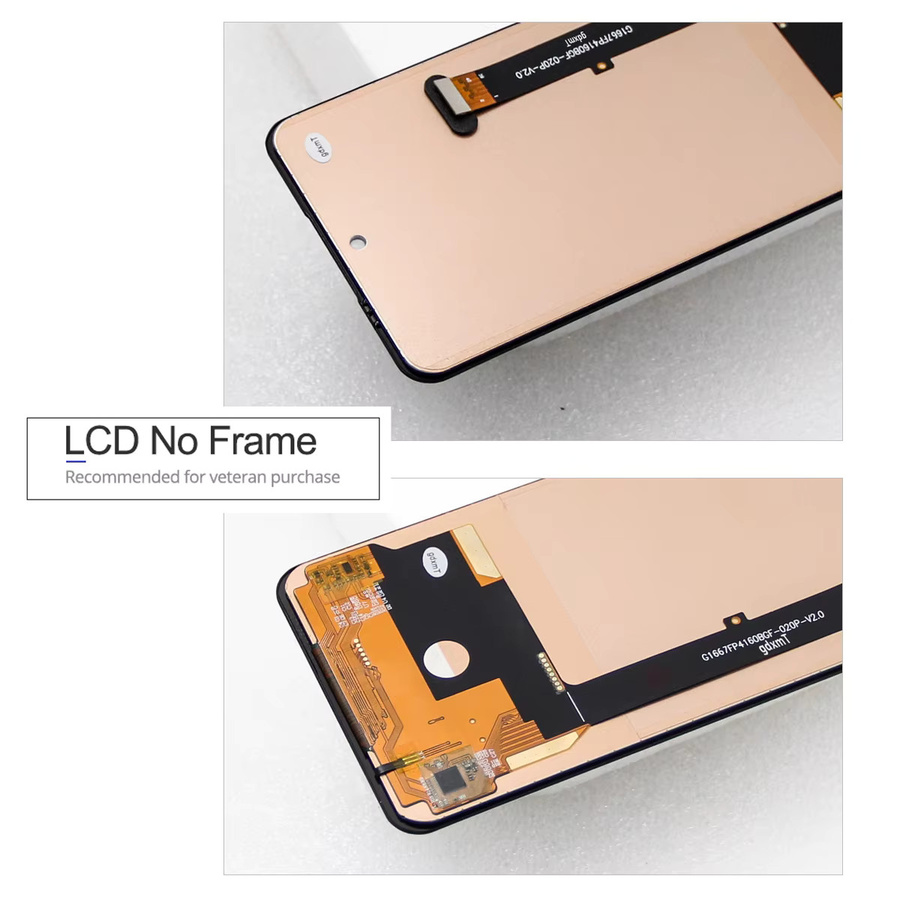 ZTE Nubia Red Magic 6R NX666J TFT LCD Touch Screen Digitizer Ersatzdisplay in Schwarz - Bild 4