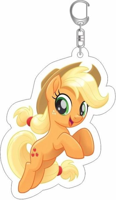 NimbusNectar Schlüsselanhänger Acryl, Little Pony, beige, Unisex - Bild 1