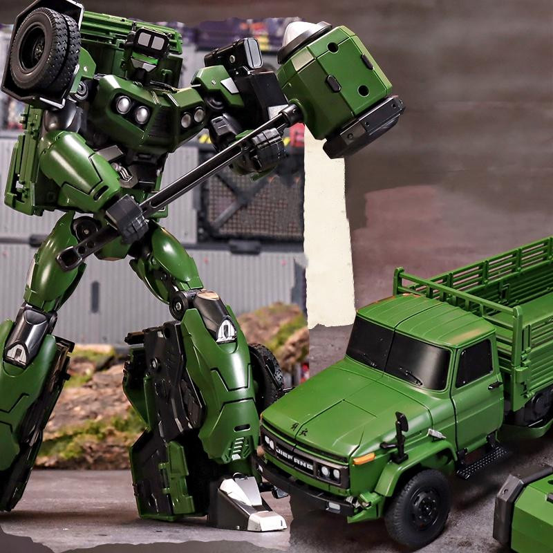 LiJiang XT-1654 Anime-Verwandlung Actionfigur Roboter Auto Panzer 22cm - Bild 1