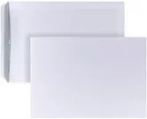 POSTHORN Versandtasche DIN C4 aus Papier, weiß, selbstklebend, 250 Stück - Bild 1