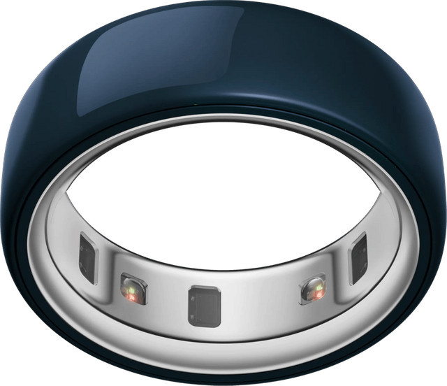 Oura Ring 4 Ceramic, Midnight, Größe 5, Unisex - Bild 1