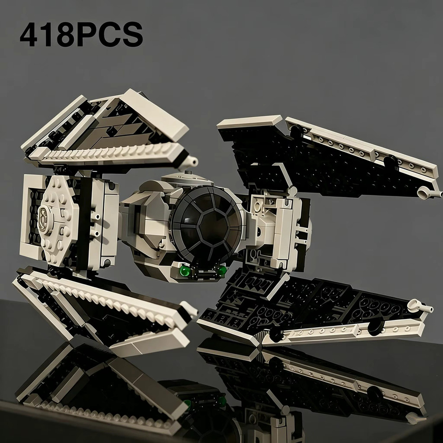 Potdemiel TIE Fighter Bausatz, Star Wars, Weltraum, 418 Teile, ab 14 Jahre - Bild 3