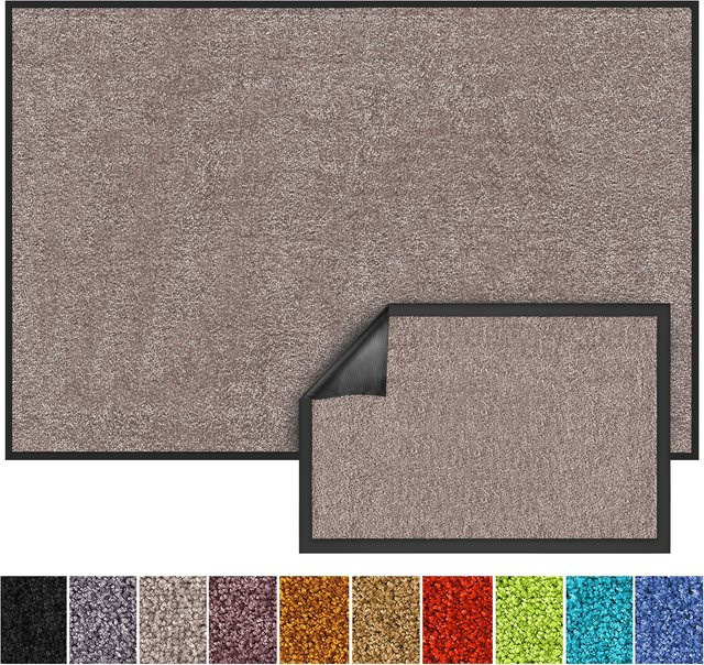 Schmutzfangmatte Karat Rhine von floordirekt in Hellbeige, B/T: 200 x 300 cm - Bild 1