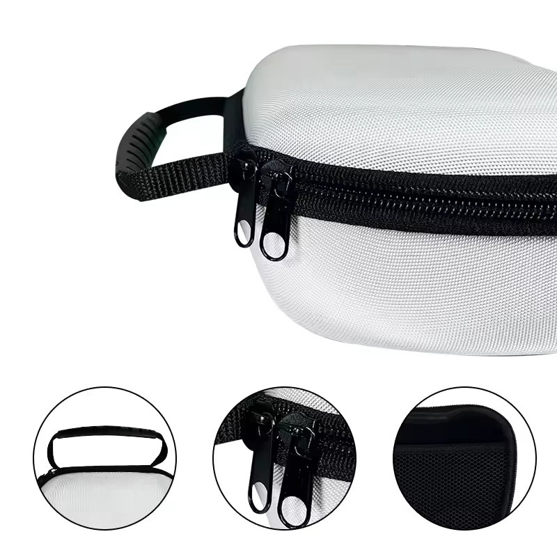 Harte Schutzhülle in Weiß für Nintendo Switch Pro Controller, PS5, PS4 und Xbox Controller als tragbare Tasche - Bild 2