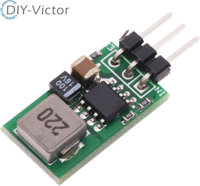 2er-Set DC-DC Step-Down Buck Spannungsregler Modul 5,5 V-32 V, 5 V 1 A Synchroner Gleichrichter Wandler als Ersatz für LM7805 - Bild 1