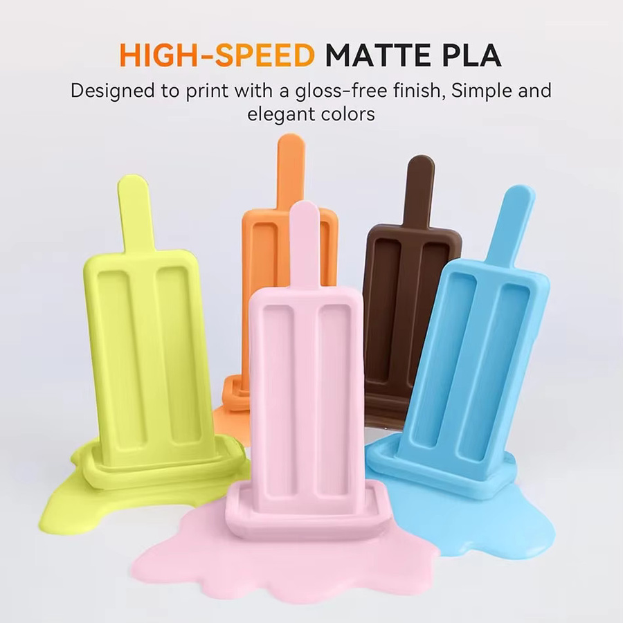 JAYO 20 Rollen 3D-PLA-Filament Matt und Hochgeschwindigkeit, 1,75 mm für FDM-3D-Drucker - Bild 2