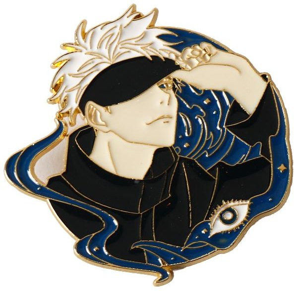 Schlüsselanhänger Brosche Anime Jujutsu Kaisen, Metall, Bunt, Herren - Bild 1