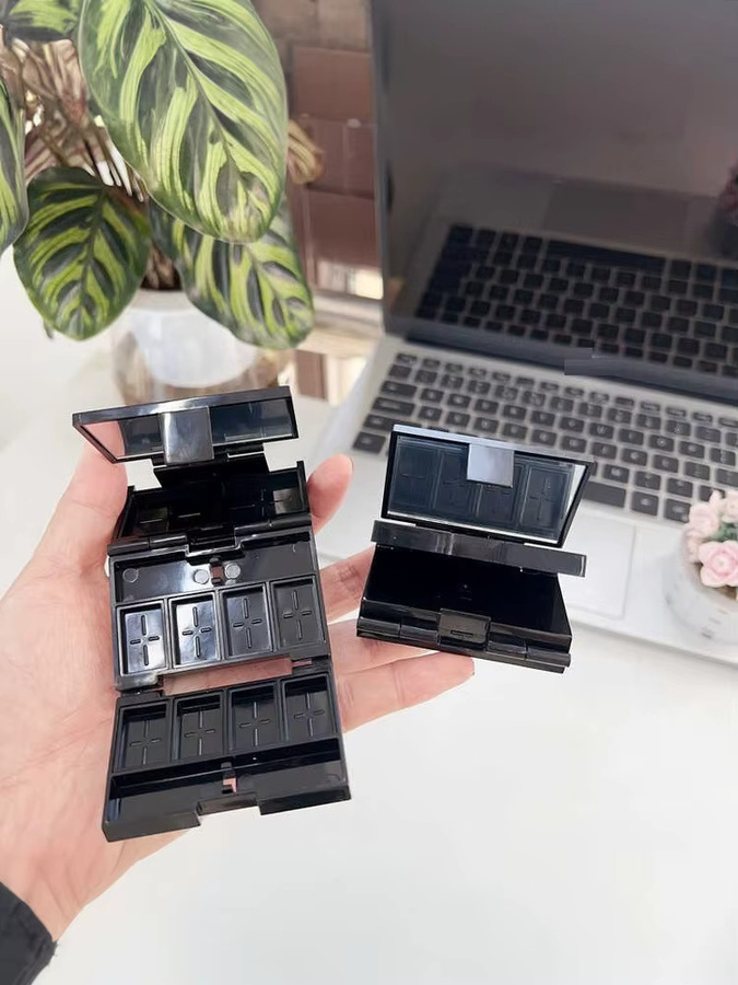 HUA HUA Leere Make-up Palette, Faltbare Kosmetikbox - Bild 5